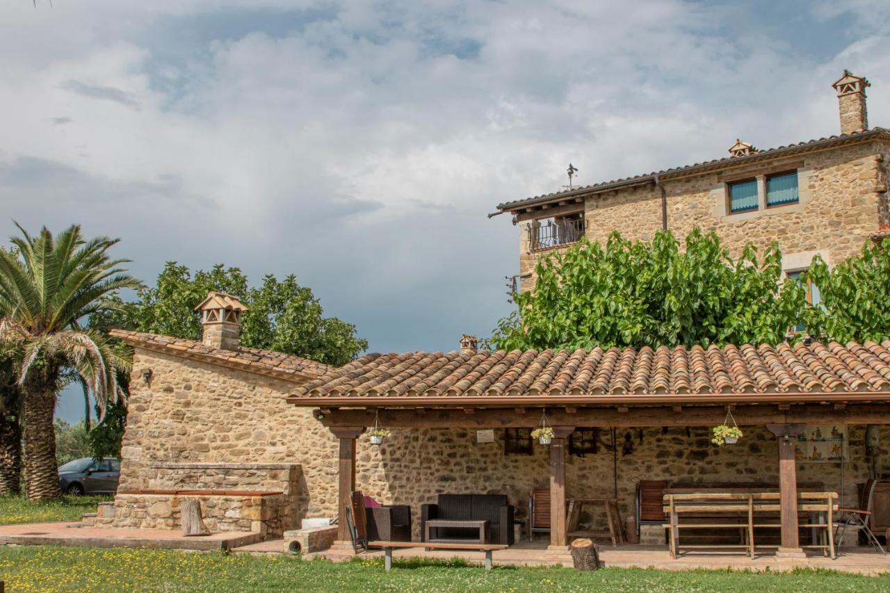 Mas Tulsà Rural Riudellots de la Creu Exterior foto